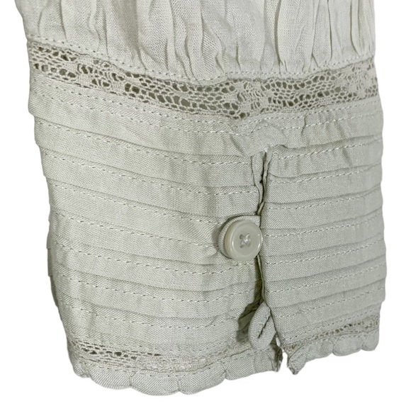 Aritzia Wilfred Neige Long Sleeve Lace Cottagecore Dress Size XS - Picture 9 of 10